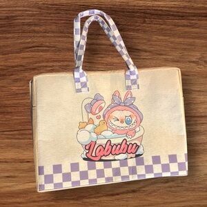 New Labubu Tote Bag. Perfect for everyday day use or an overnight bag.